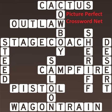 The Wild West - Picture Perfect Crossword