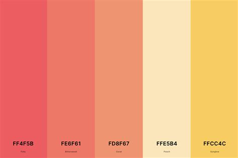 25+ Best Coral Color Palettes with Names and Hex Codes - CreativeBooster