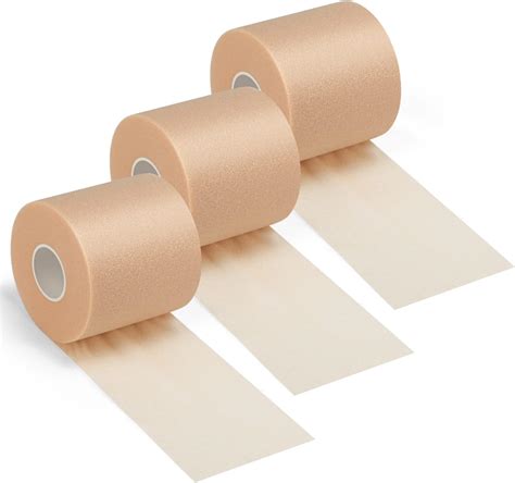 Amazon.com: iFwevs 3 Pieces Athletic Pre Wrap Tape, Foam Underwrap ...