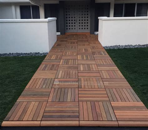 Wood deck tiles - scoopJuli