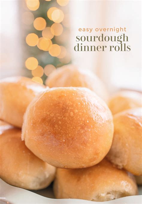 Pull Apart Sourdough Dinner Rolls: Easiest Overnight Recipe