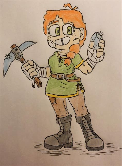 Minecraft Alex by HellsanComics on DeviantArt