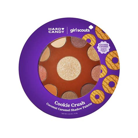Hard Candy Girl Scouts Cookie Crush Coconut Caramel Shadow Palette, Nudes & Purples, 10 Shades ...