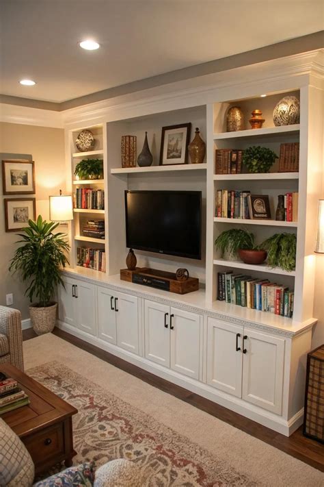 24+ Stylish TV Stand Ideas for Modern Living Rooms in 2025 | Built in ...