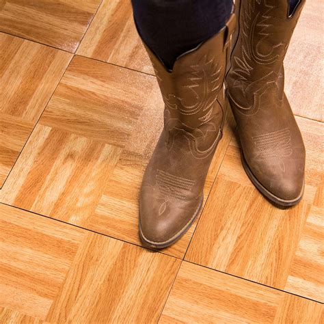 Snapklik.com : 3/8" Thick Snap Together Dance Flooring Tiles 12”x12 ...