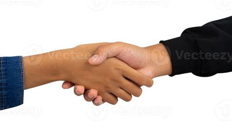 Man and woman shake hands isolated 21285415 PNG