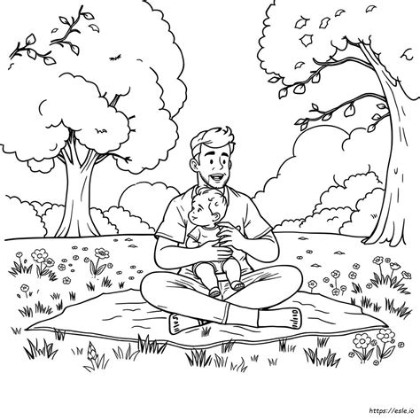 Yes Daddy Coloring Pages