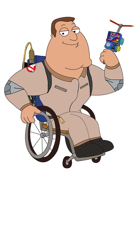 Joe Swanson as Ray Stantz by Scopeburger on DeviantArt
