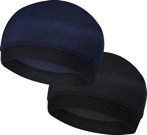 Molain 2Pcs Wave Caps for Men Silky Stocking Wave Cap Good Compression ...