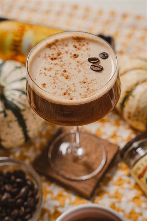Pumpkin Espresso Martini - Sauced by Sunday