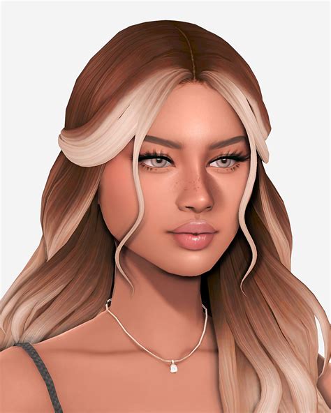 Reblog by @s4cc-bunny · 15 images | Sims hair, Mod hair, Hair highlights