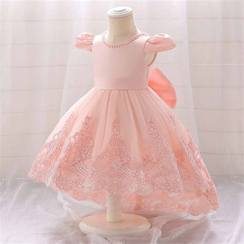 LFEOOST Newborn Embroidered First Communion Wedding Princess Dresses ...