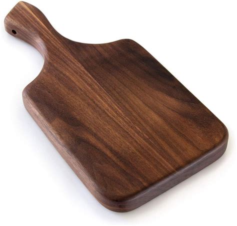 Brazos Small Wood Cutting Board for Kitchen Measures 11 x 5.5 x 1 ...