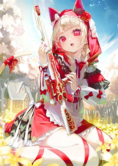 Red Riding Hood (Character) Mobile Wallpaper by negimapurinn #4418741 ...