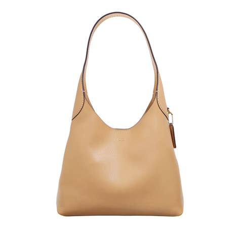 Coach Brooklyn Shoulder Bag 28 courage b4/tan | Hobo Bag