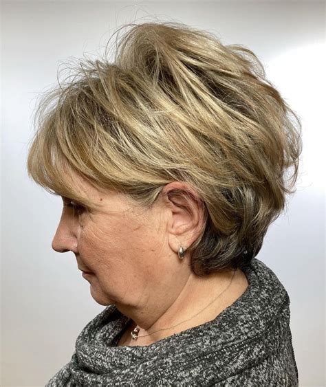 30 Low-Maintenance Wash and Wear Haircuts for Women Over 60