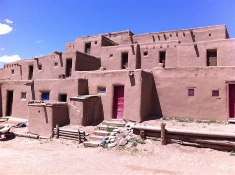 Native American Adobe Houses