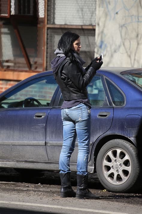 Krysten Ritter - A.K.A. Jessica Jones Set Photos - New York, March 2015 ...