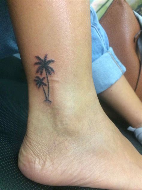 Small Palm Tree Tattoo - Tattoo Style Trends