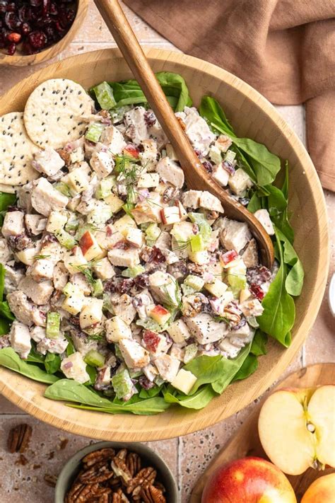 Chicken Salad with Apples - Kim's Cravings