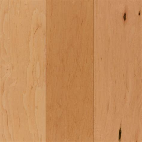Natural Maple Smooth Locking Engineered Hardwood | Maple wood flooring ...
