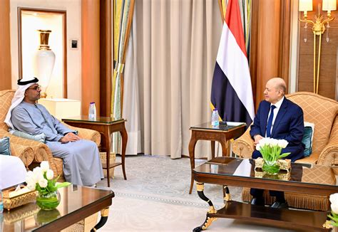 President Al- Alimi receives UAE Ambassador to Yemen | President Dr. Rashad Al-Alimi, Chairman ... - president of yemen