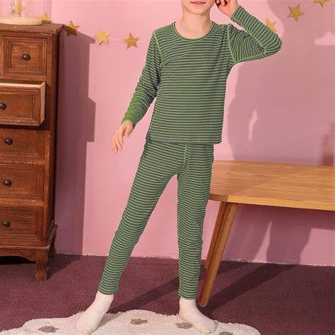 American Trends Kids Thermal Underwear Set Ultra Soft Kids Long Johns ...