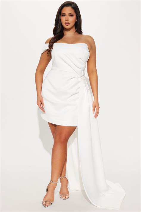 Plus Size White Dresses | Shop White Plus Size Dresses | Fashion Nova