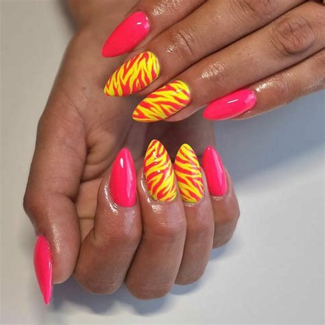 25 Hot Pink and Yellow Nails for Summer 2026 - Nail Designs Daily