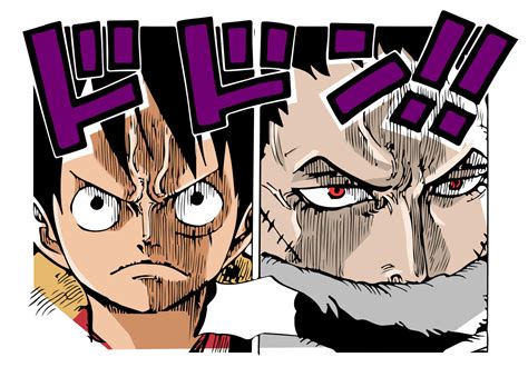 Luffy vs Katakuri! by akiakifall on DeviantArt