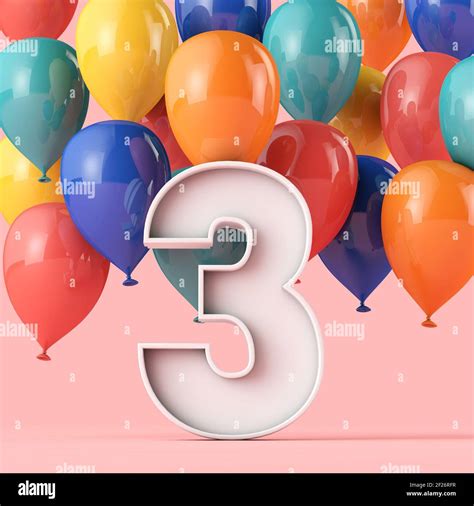 Happy 3rd Birthday High Resolution Stock Photography and Images - Alamy