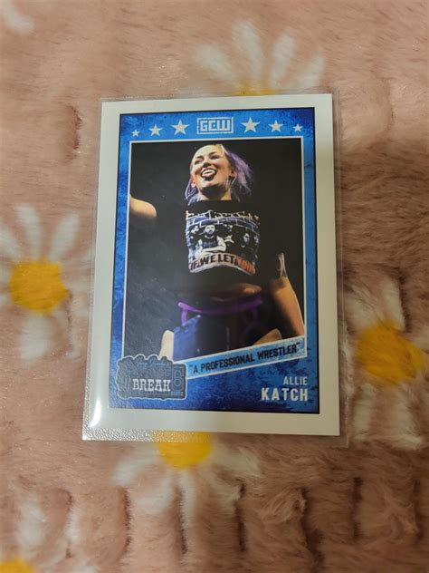 My small Allie Katch collection : r/AEWTradingCards