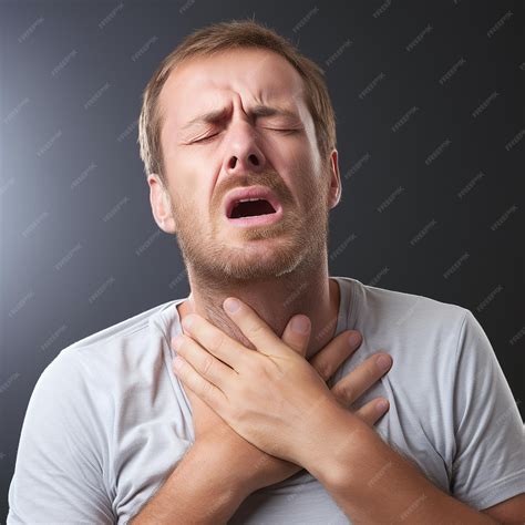 Premium Photo | Breathing problems chest pain coughing diarrhea ...