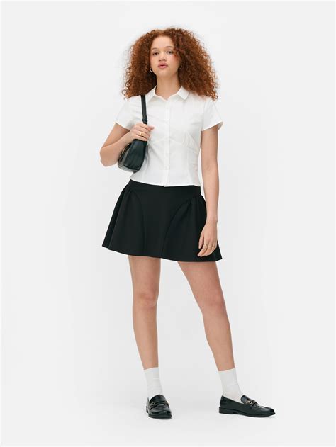 Collared Shirts & Blouses | Oversized Women's Collared Shirt | Primark UK