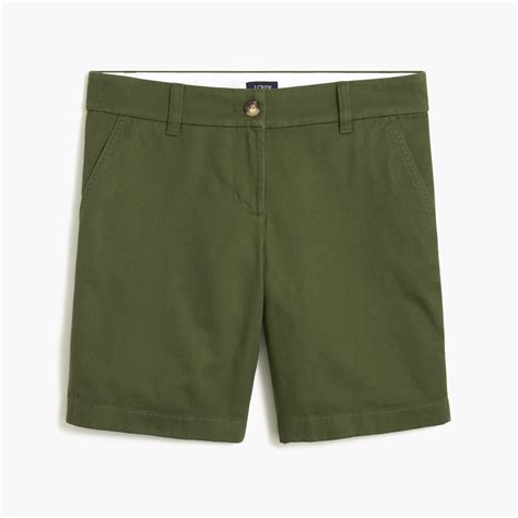 Factory: 7" Classic Chino Short For Women