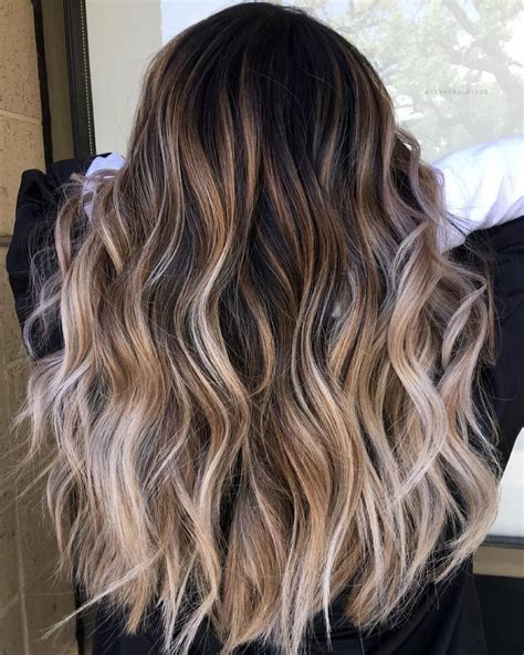 Black Hair With Blonde Highlights
