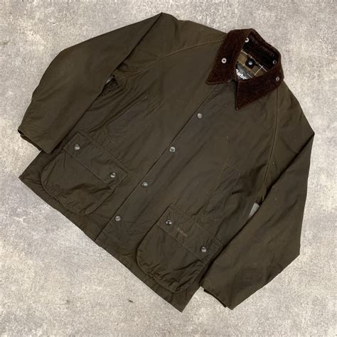 Yahoo!オークション - Barbour バブアー Classic Bedal Oil Jacket ク...