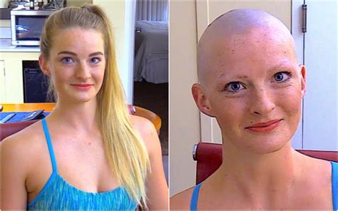 Pin by Ashley Boasso on Before And After Extreme Haircut Pix | Shaved ...