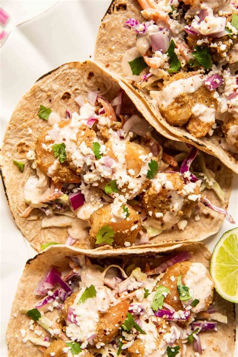 The BEST Baja Shrimp Tacos Recipe - Jar Of Lemons