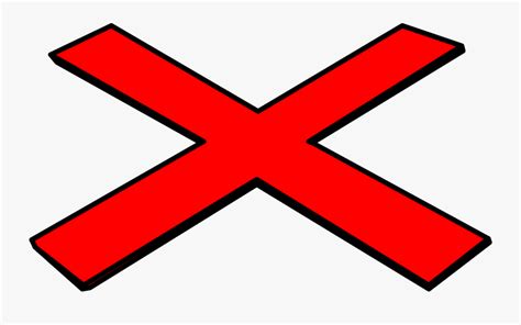 Red X Transparent at Bella Pflaum blog