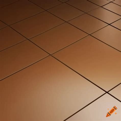 Large light tiles floor