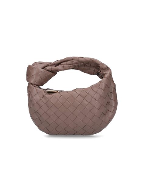 Bottega Veneta 'jodie' Mini Bag in Brown | Lyst