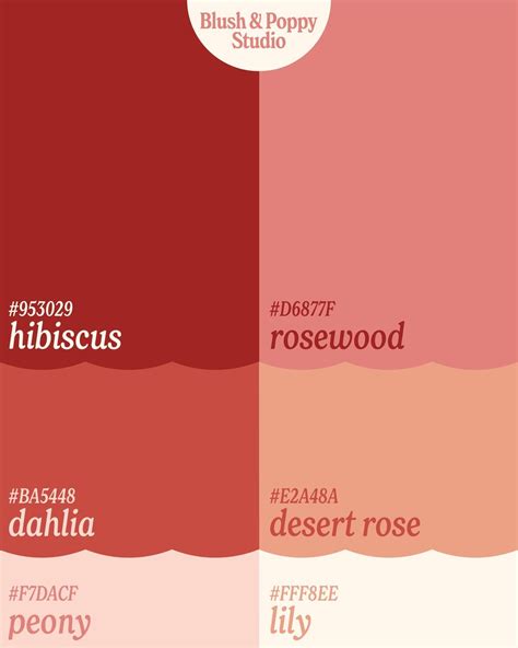 Pink and Red Color Palette