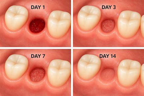 Day-by-Day Tooth Extraction Healing Stages with Pictures: Your Visual Guide