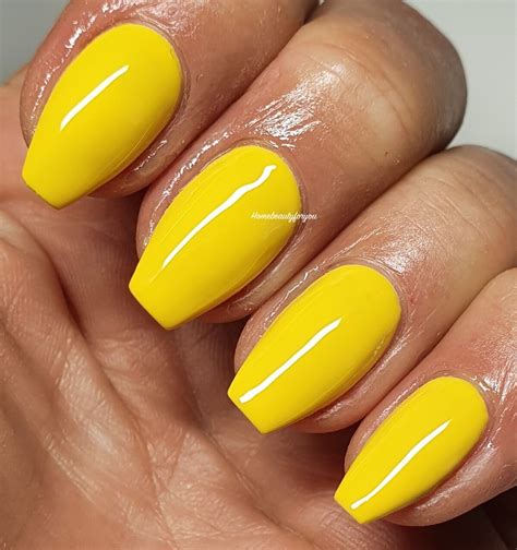 Yellow Color Nails 65+ Bright Color Nail Art Designs For Summer