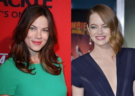 Do They Look Alike? Comparing Emma Stone and Michelle Monaghan's ...