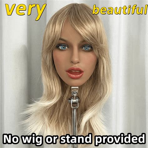 All Solid Doll Single Head, M16 Interface, Head With Channel, Can Wear ...