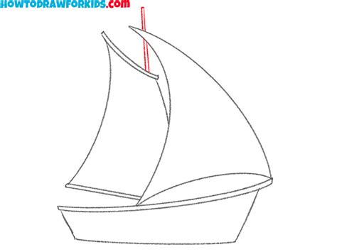 How to Draw an Easy Ship - Easy Drawing Tutorial For Kids