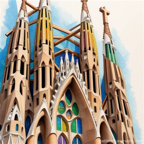 Sagrada Familia Details | Stable Diffusion Online