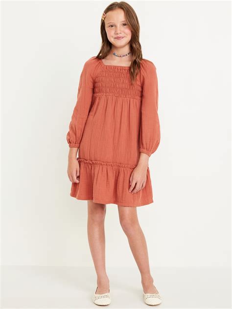 Long Sleeve Dresses for Girls | Old Navy
